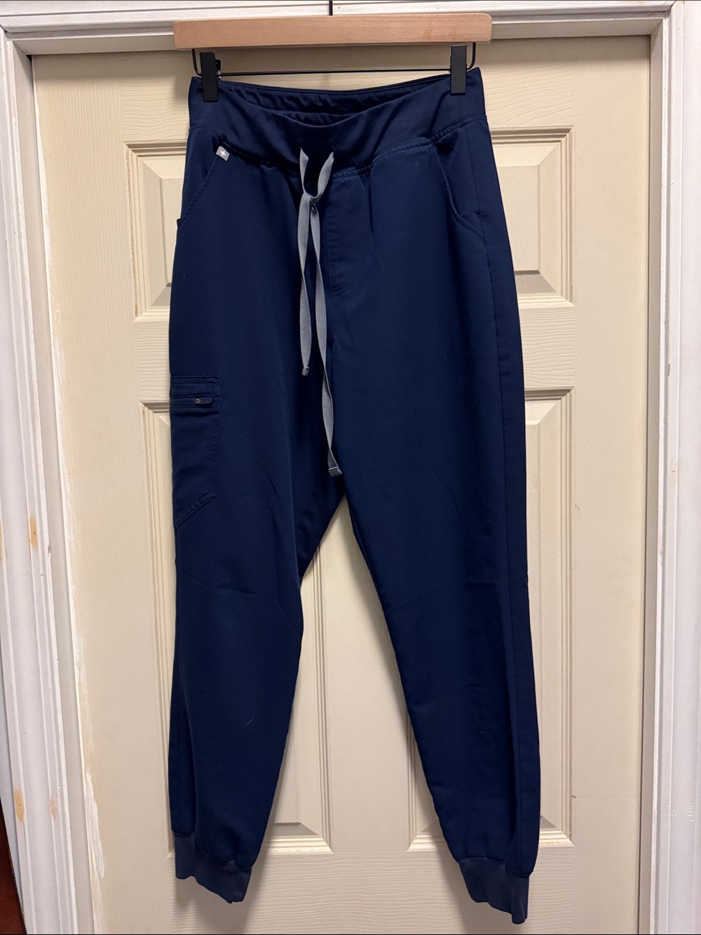 Figs Navy Jogger, scrubs, high waisted